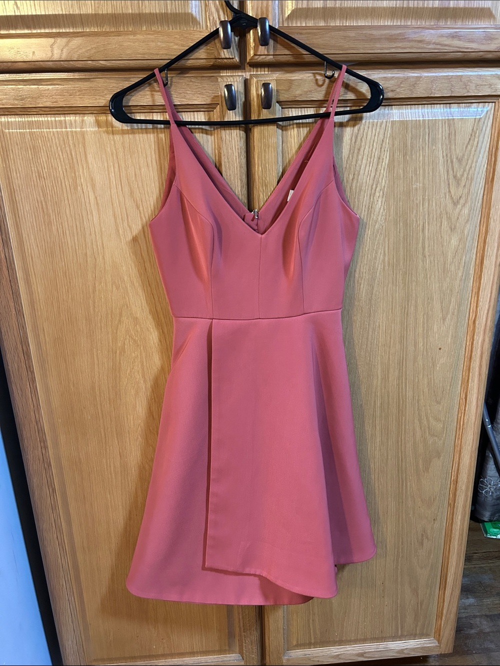 KEEPSAKE the Label Rose Pink V-Neck Mini Dress